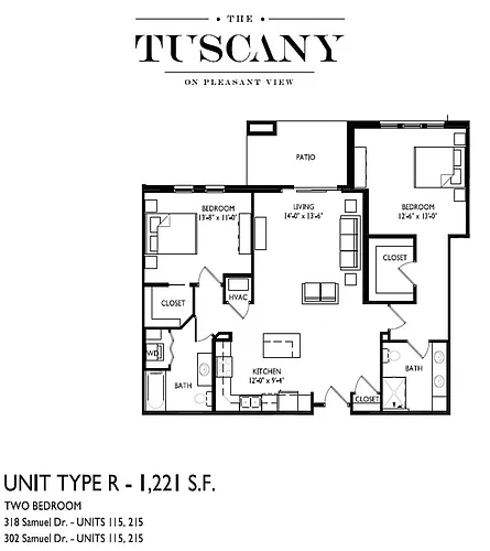 Floor plan Type R