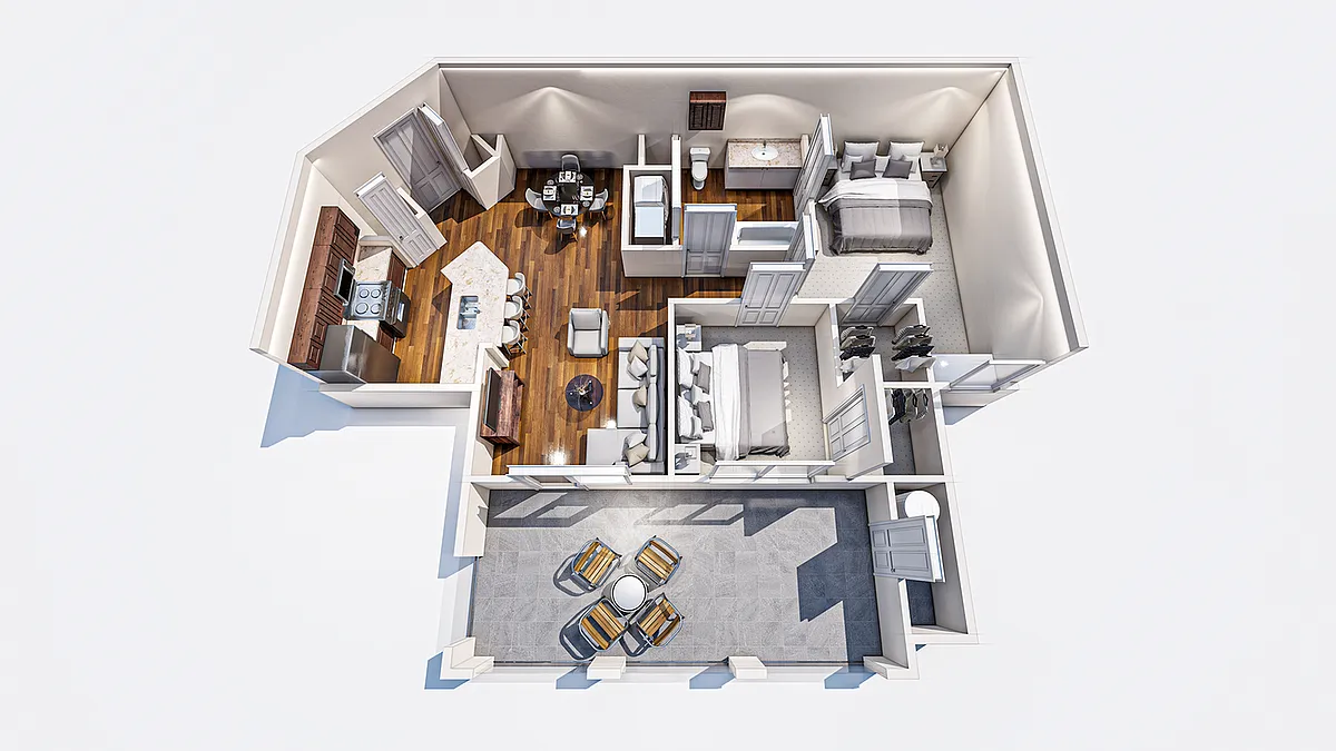 Floor plan B1