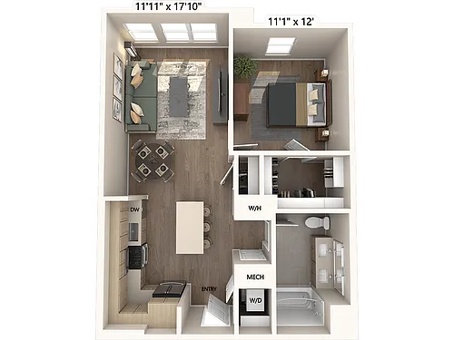 Floor plan A2m3-Base