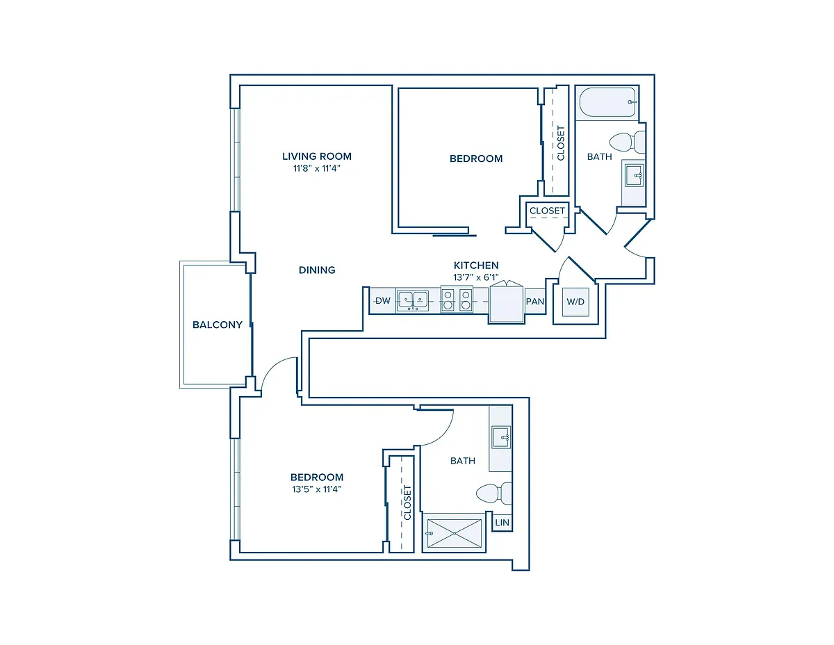 Floor plan B01