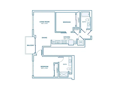 Floor plan B01