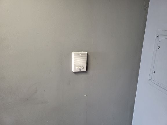 Intercome system and front street door release.