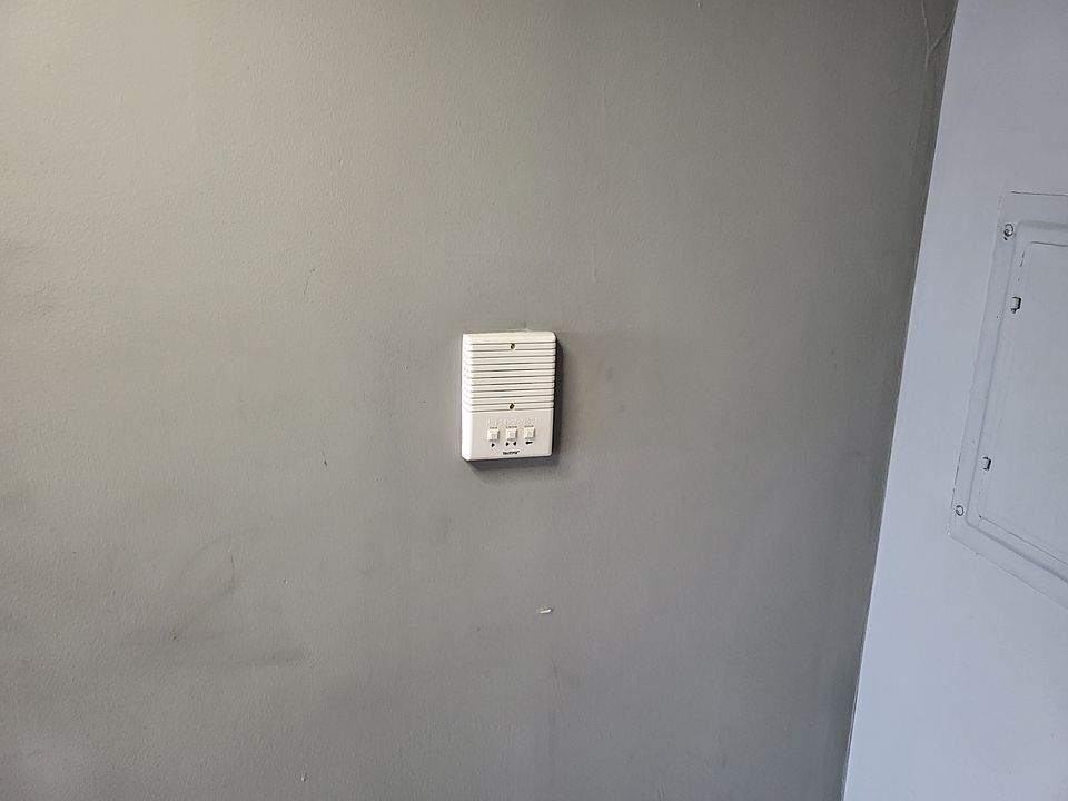 Intercome system and front street door release.
