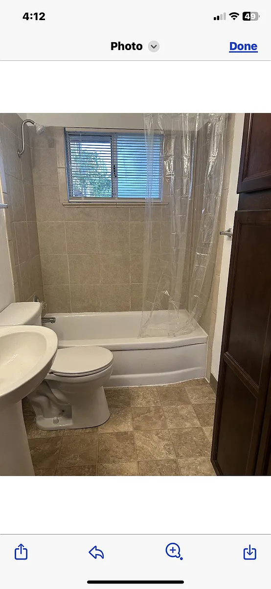 Updated modern bathroom - 3516 N Tennyson St