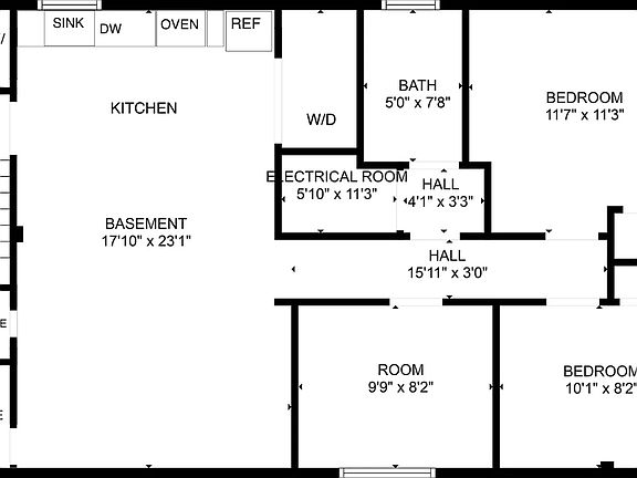 2nd image of 550 S 1700 E #Basement