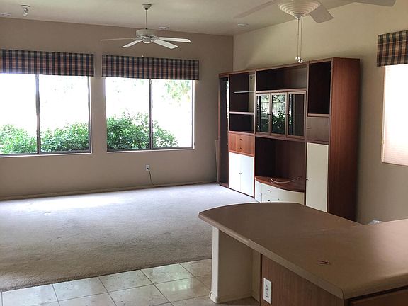 Family room, view of backyard