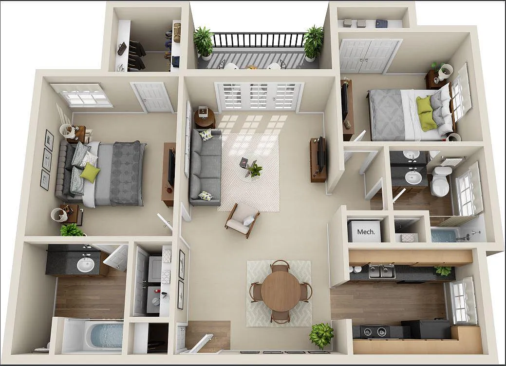 Floor plan B2