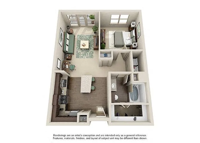 Floor plan A1D