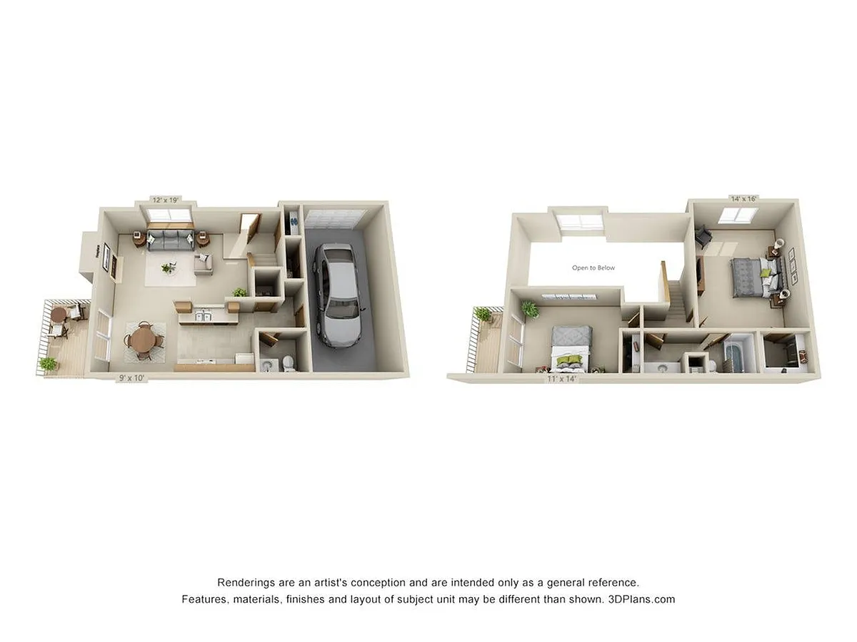 Floor plan Mackinac