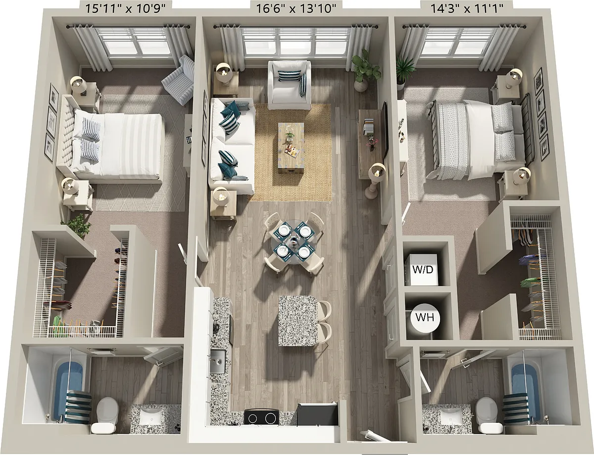 Floor plan B1