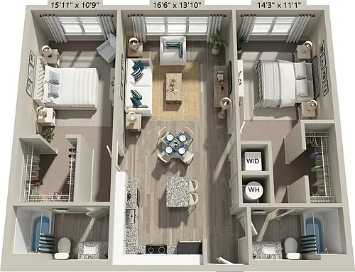 Floor plan B1