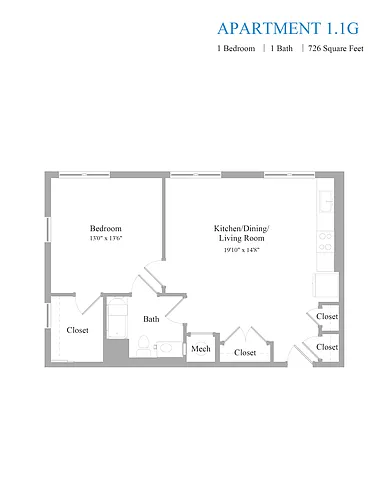 Floor plan 1G