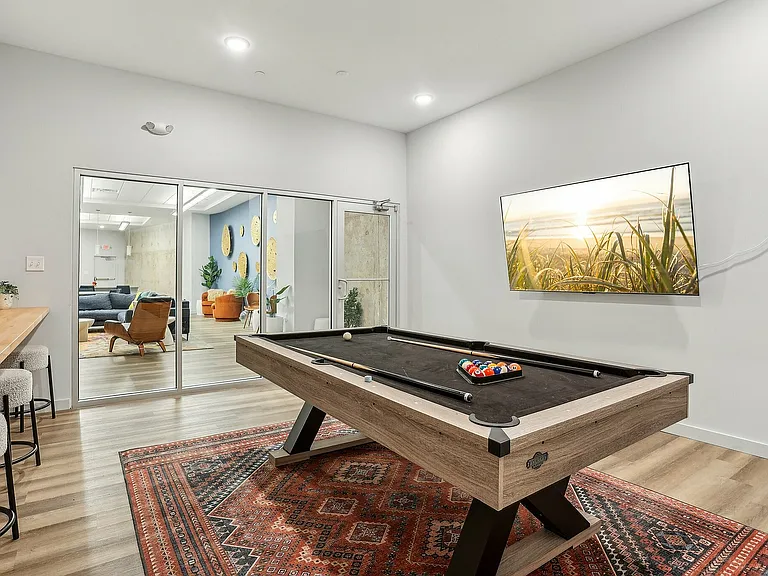 Pool game room