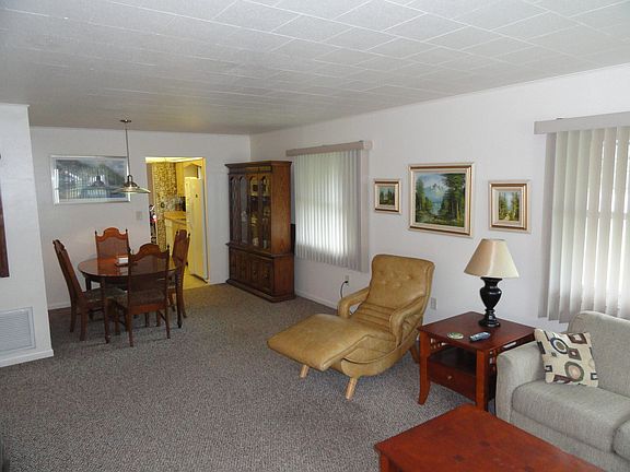 Living and dining rooms