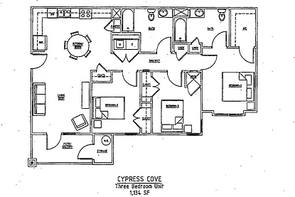 Floor plan 3 Bedroom