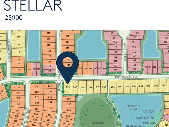 Location of this home within Arbor Oaks