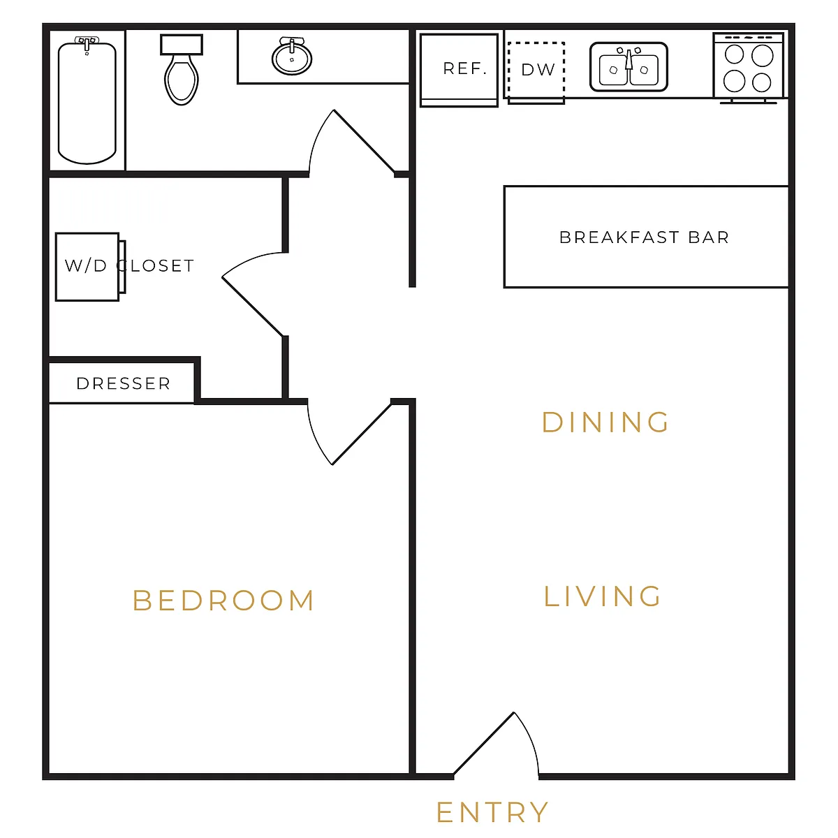 Floor plan A1