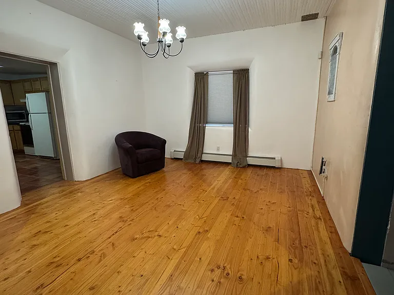 Living room, hard wood floors