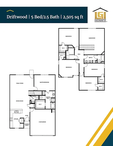 Floor plan Driftwood