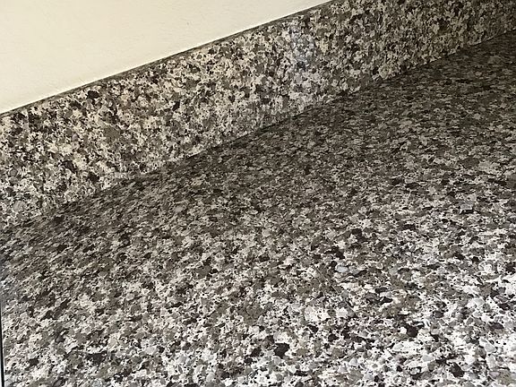 Granite in kitchen