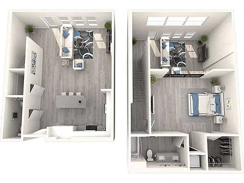 Floor plan Loft