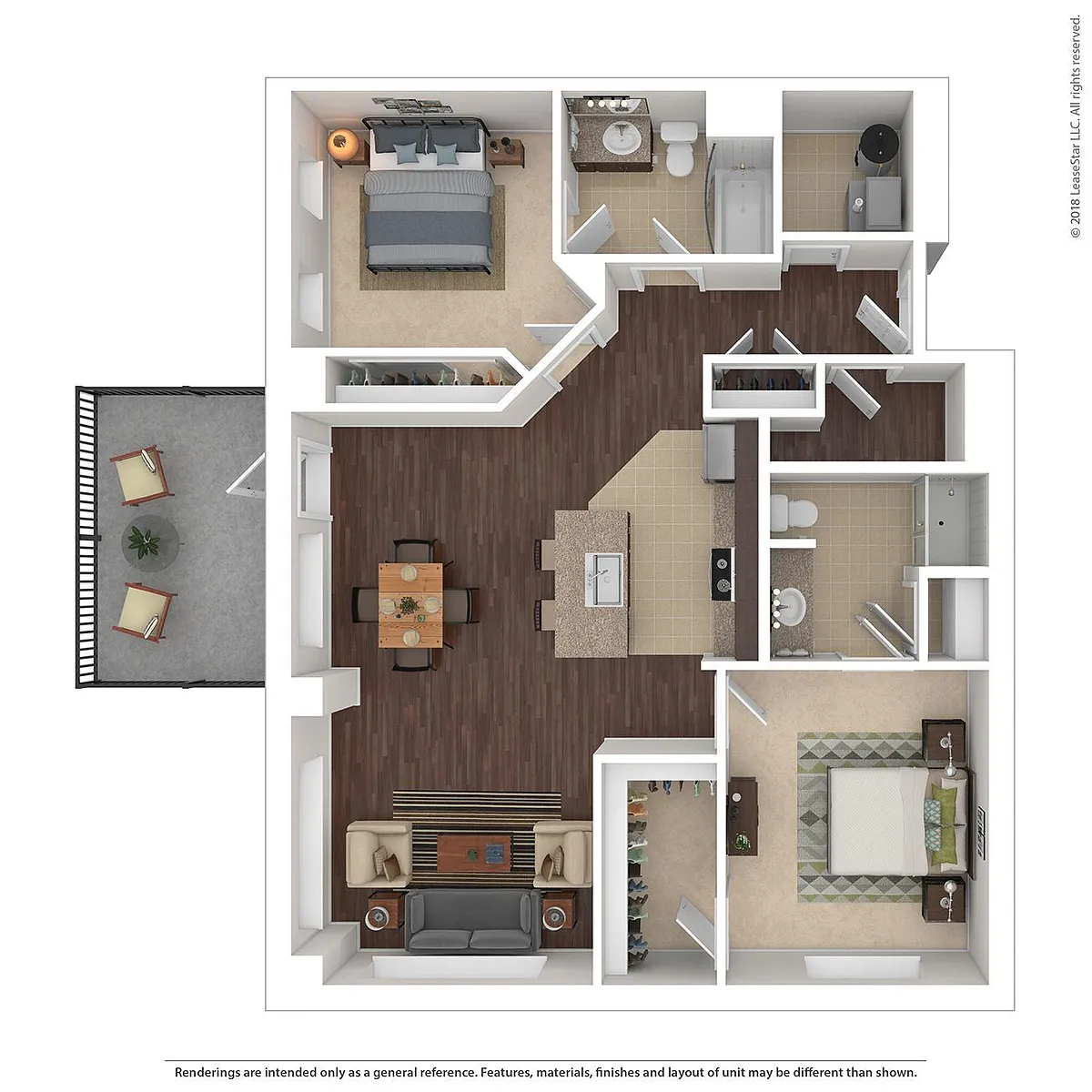 Floor plan B7