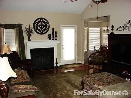 Living Room, view from back door.