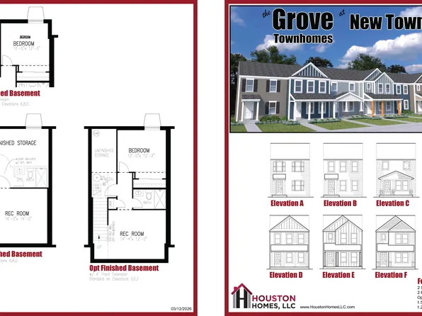 The Grove Plan, The New Town at St. Charles