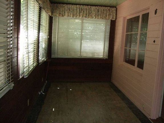 Enclosed front porch