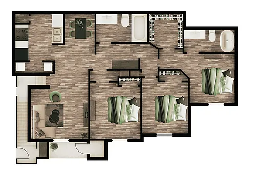 Floor plan C2