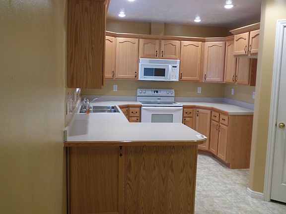 roomy kitchen