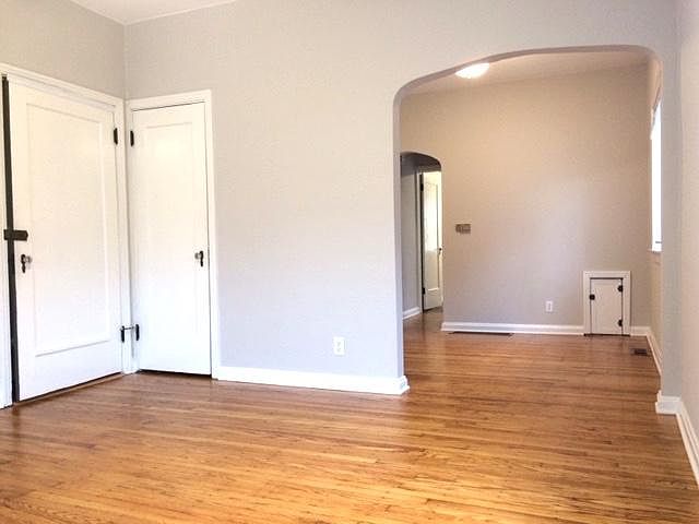 Living room into dining room. Front closet.