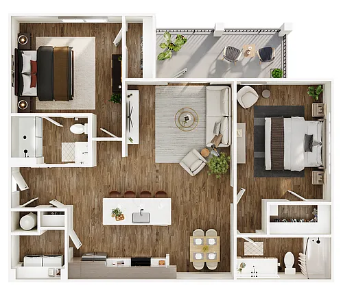 Floor plan The B