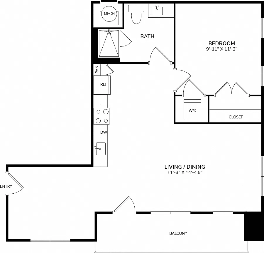 Floor plan A10