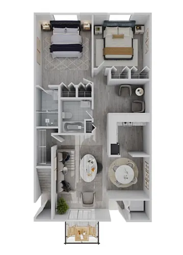 Floor plan The Chateau