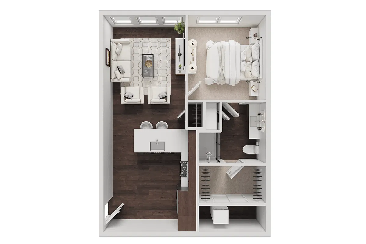 Floor plan Basecamp - Trek