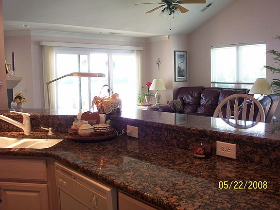 Gourmet kitchen overlooks Great Room