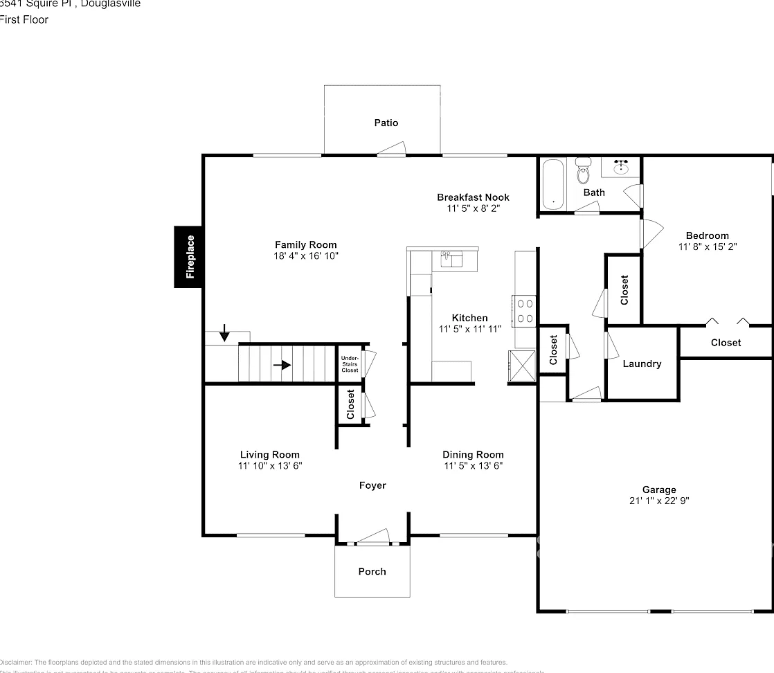 6541 Squire Pl Douglasville, GA 30135 — Photo 2