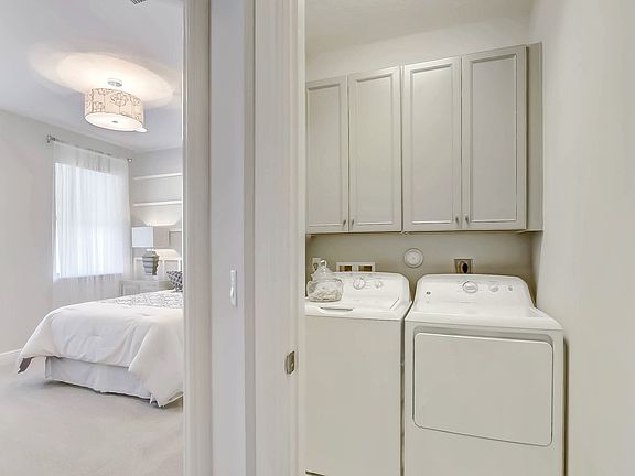 Laundry space off bedroom 3