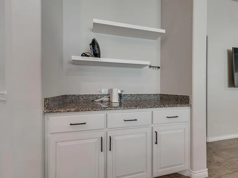 Common area cabinet-shared items