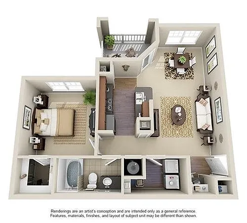 Floor plan Marion | Renovated