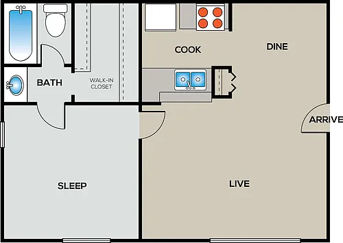 Floor plan A1