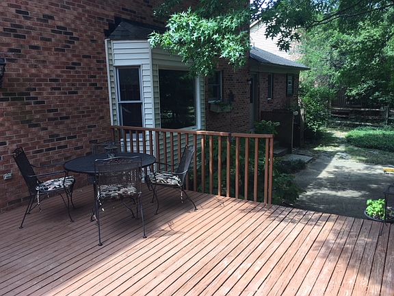 Deck and patio