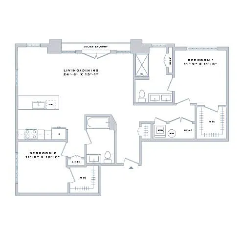 Floor plan B21