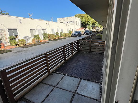 Private patio outside your front door