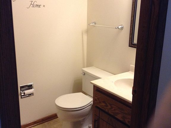 Main-level half bath