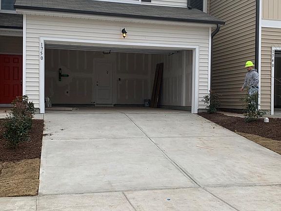 Driveway Two car Garage