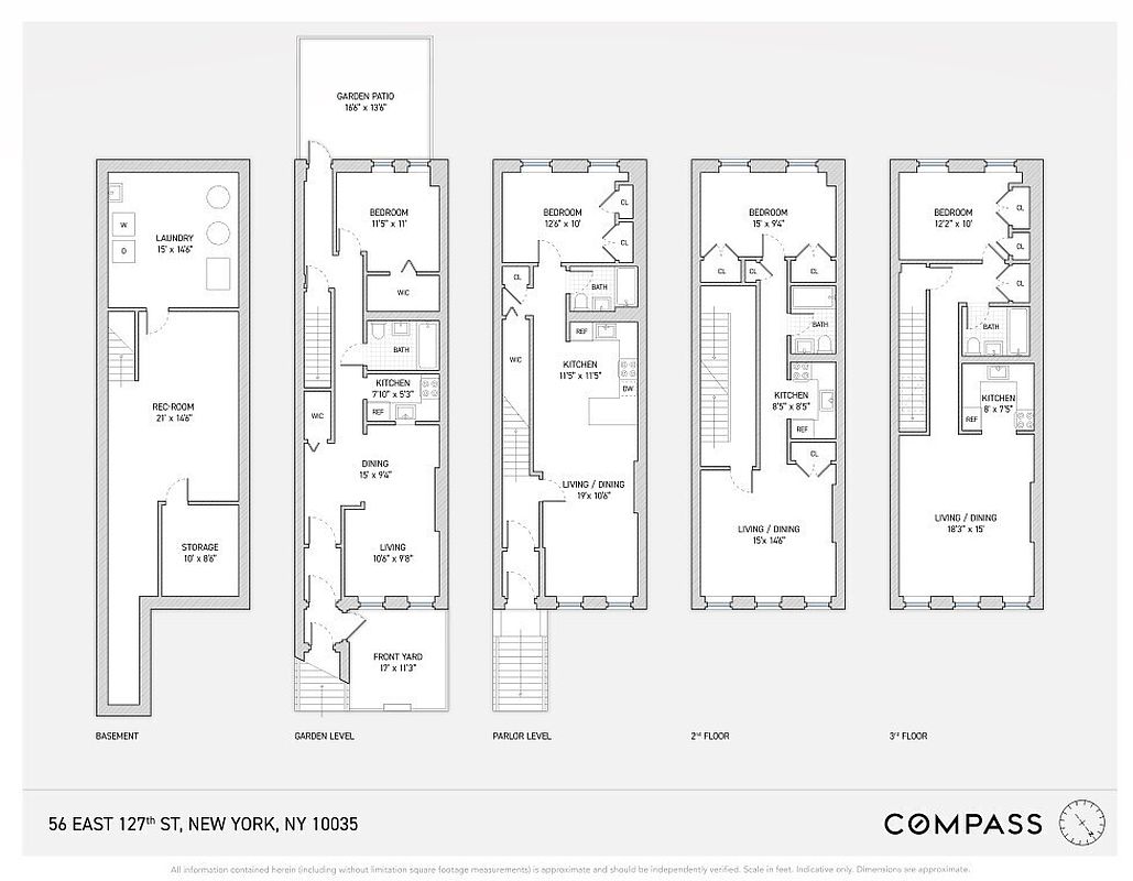 Hamilton Heights, West Harlem, and Central Harlem Houses or Multi
