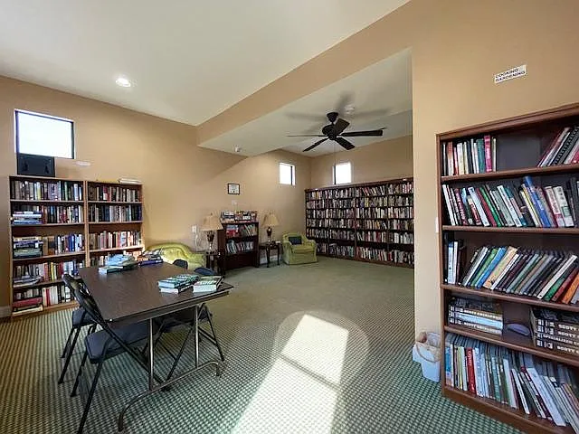 Library located at the International Club HOA Club House, included in the rent.