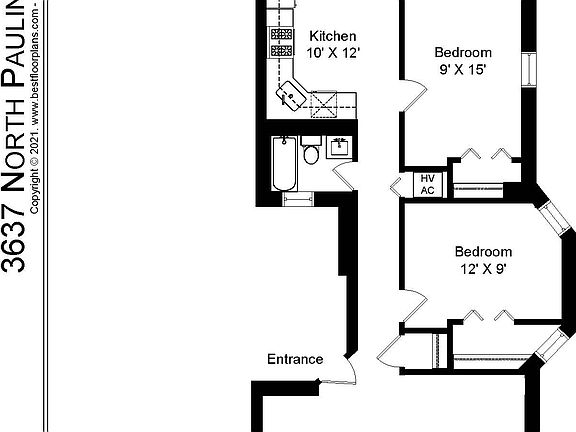 5th image of 3637 1/2 N Paulina St #3